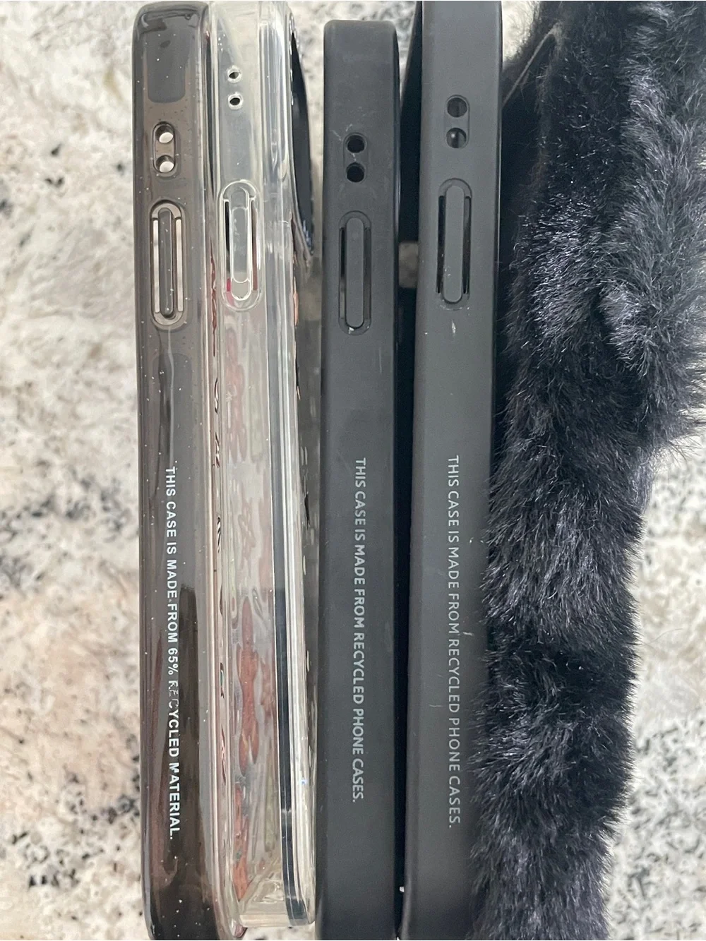 5 Phone cases and screen protector for iPhone 12 Pro new and other